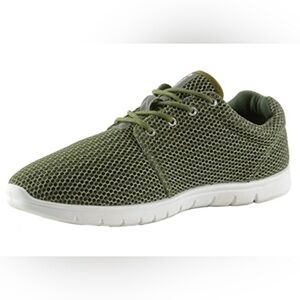 Alpine Swiss Kilian Lightweight Mesh Olive Green Unisex Sneakers